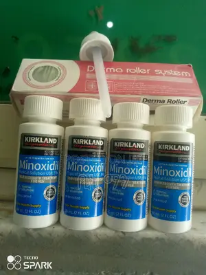 Photo - Original Minoxidil and Derma Roller for Hair and Beard.