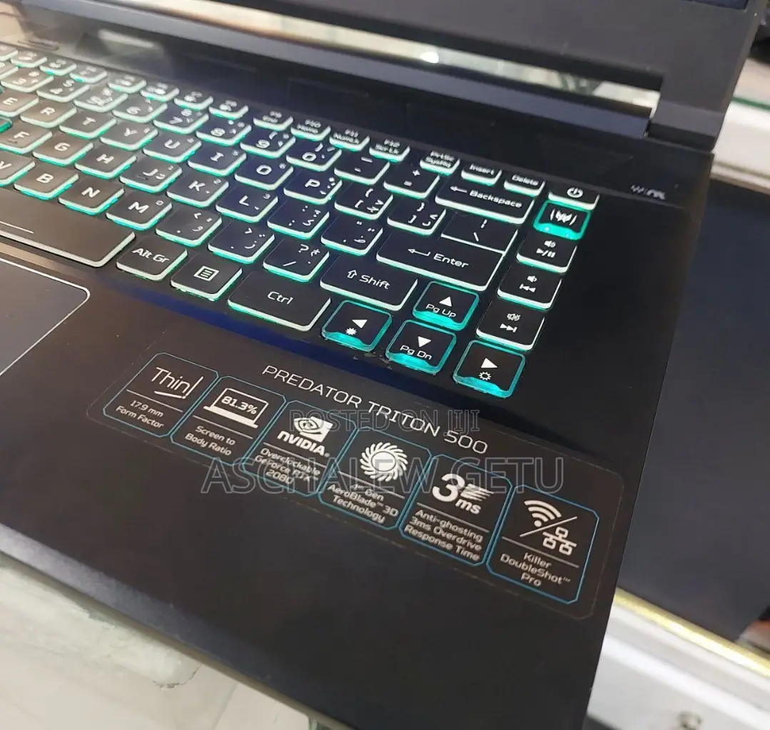 New Laptop Acer Predator Helios Neo 16 16GB Intel Core I7 SSD 1T