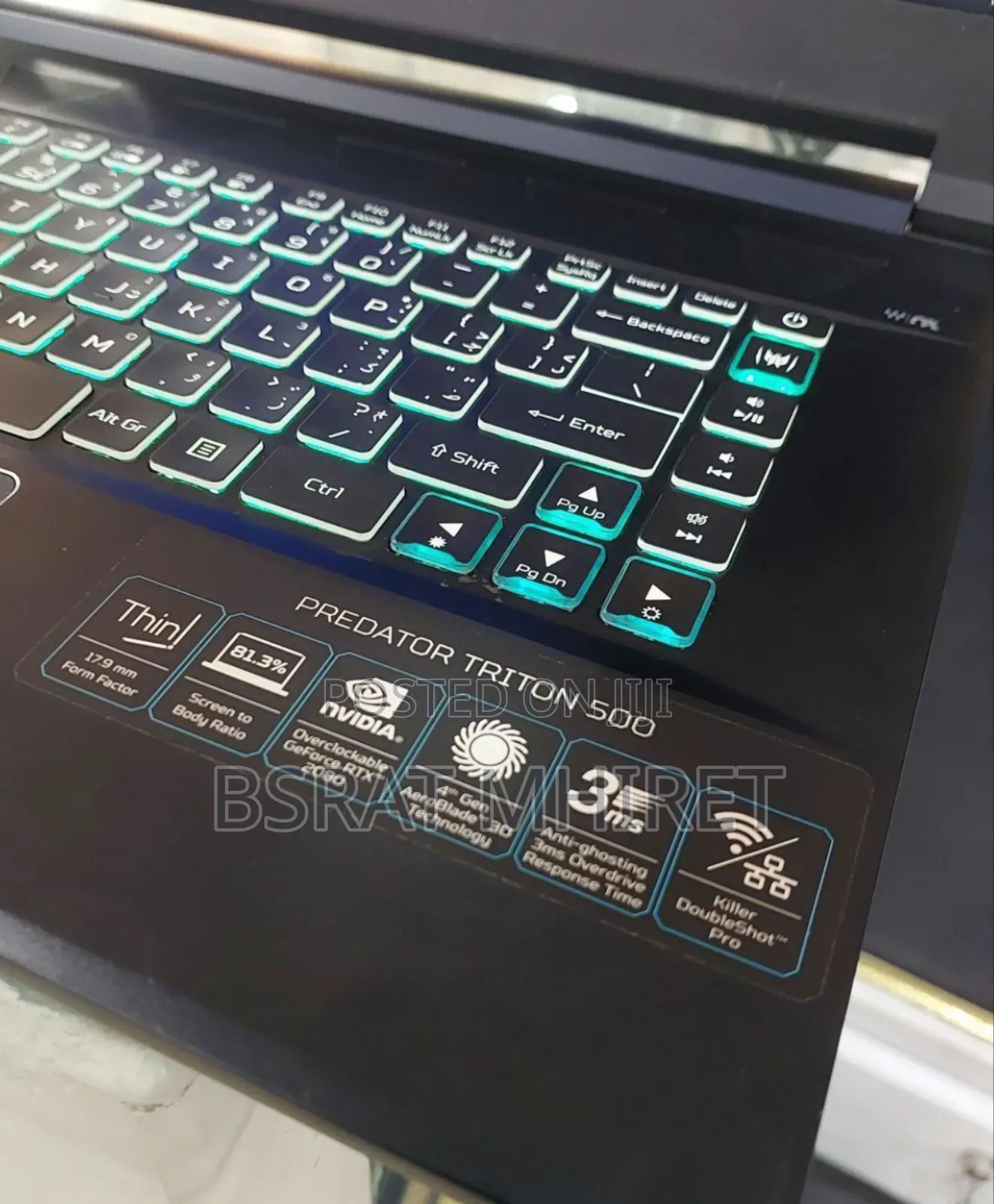 New Laptop Acer Predator Helios 300 16GB Intel Core I7 SSD 1T