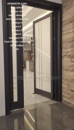 Furnished 6bdrm House in Lideta for sale