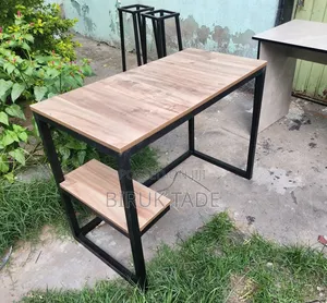 Study Table 100×50cm With Metal Frame