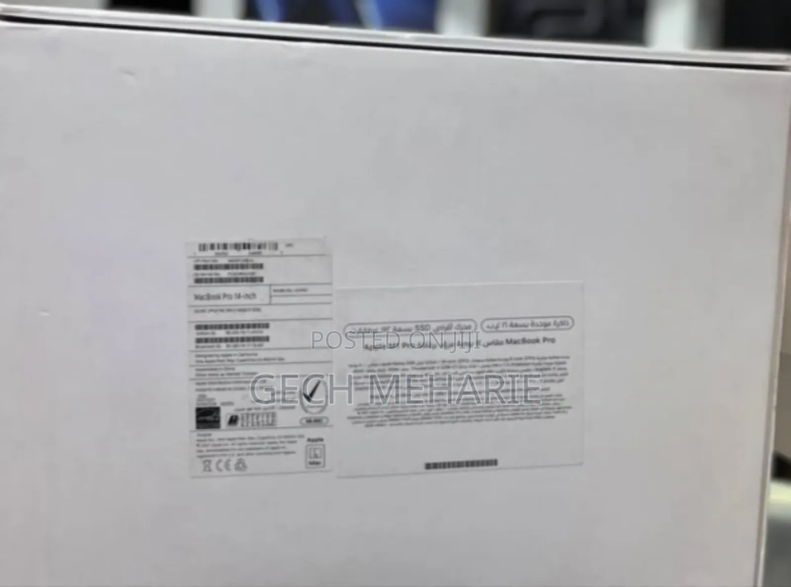 New Laptop Apple MacBook Pro 2021 M1 16GB Apple M1 Pro SSD 512GB