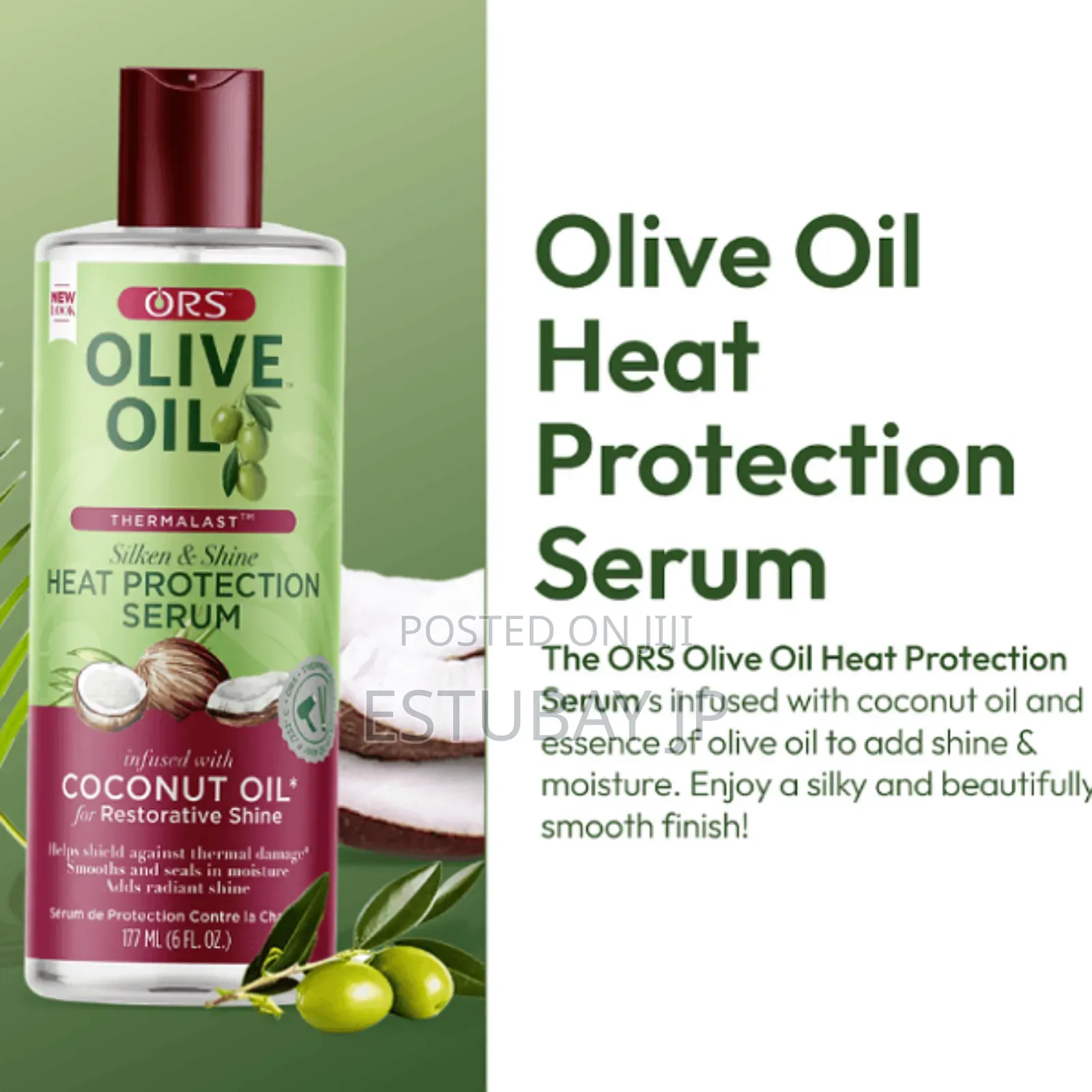 Ors Olive Oil Heat Protection Hair Serum