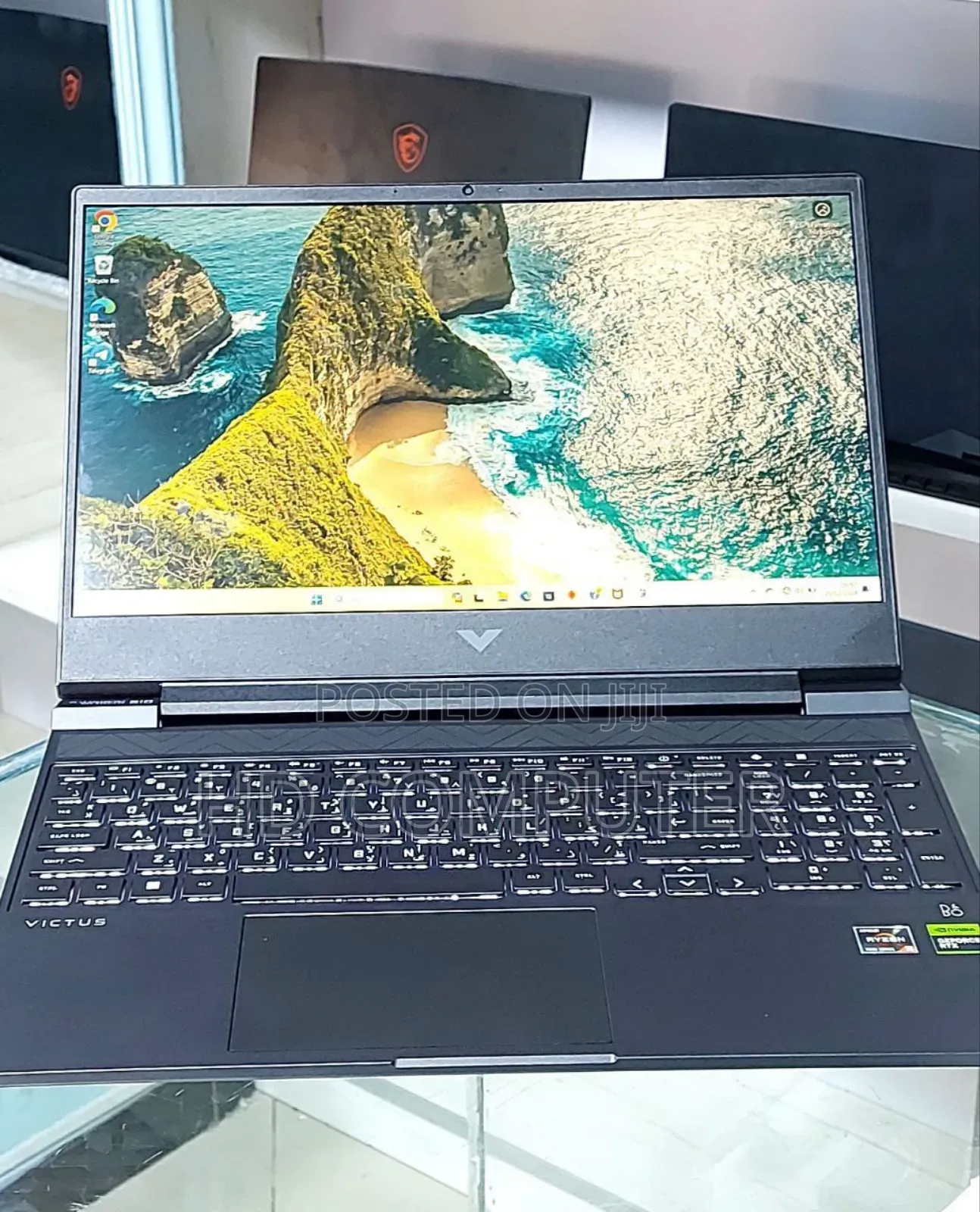 New Laptop HP Victus 15 8GB AMD Ryzen 5 SSD 512GB