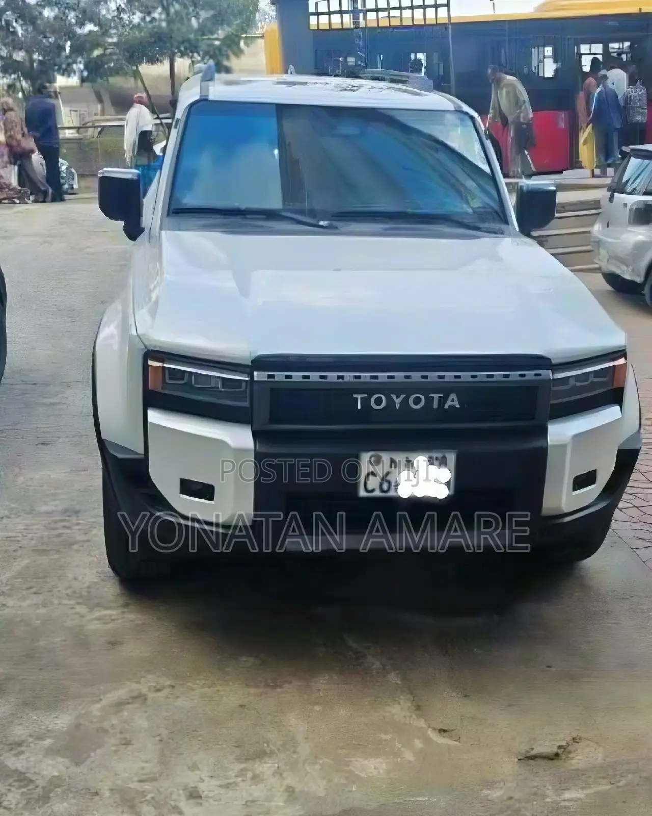 Toyota Land Cruiser Prado 2024 White