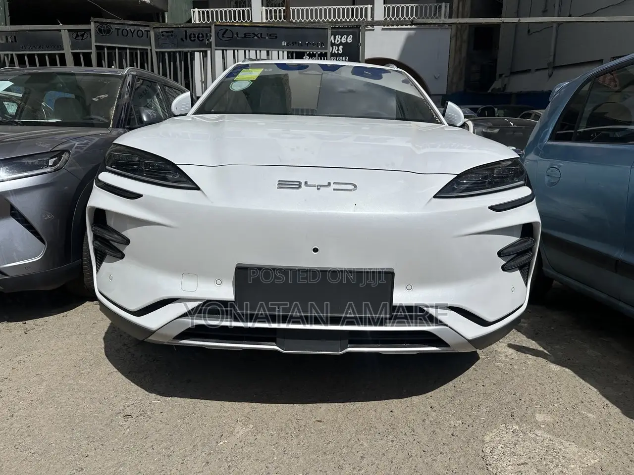 New BYD Song Plus 2024 White