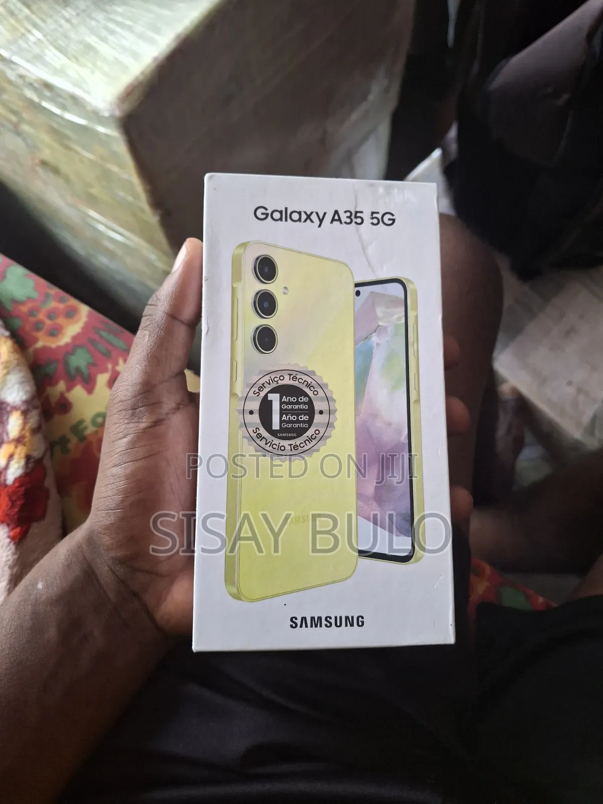 New Samsung Galaxy A35 256 GB Yellow