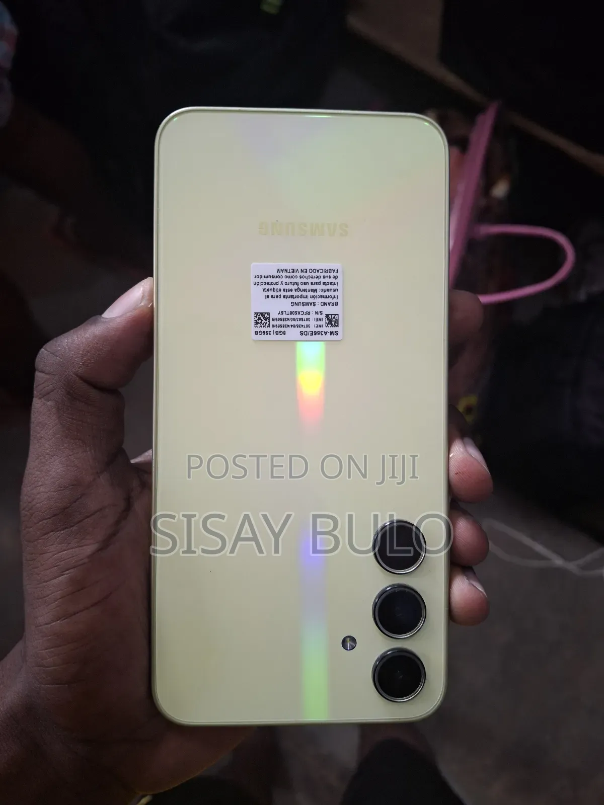 New Samsung Galaxy A35 256 GB Yellow