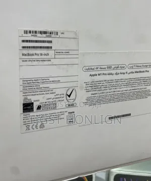 New Laptop Apple MacBook 16GB Apple M1 Pro SSD 512GB