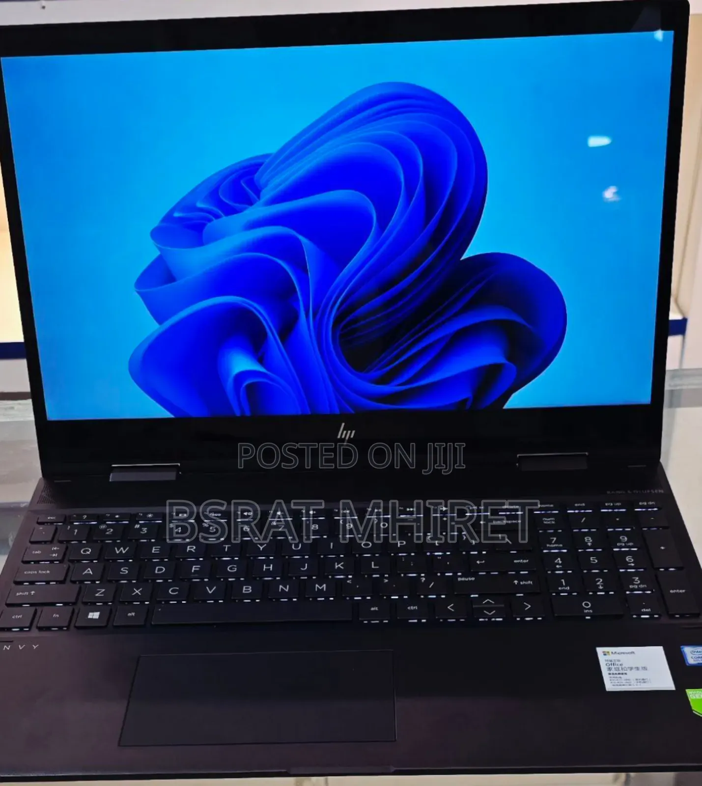 New Laptop HP Envy X360 16GB Intel Core I7 SSD 512GB