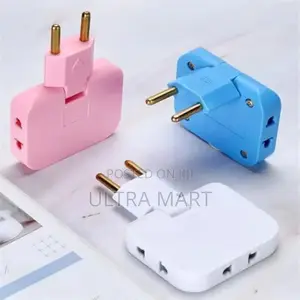 3 in 1 Foldable Adapter Extension Plug