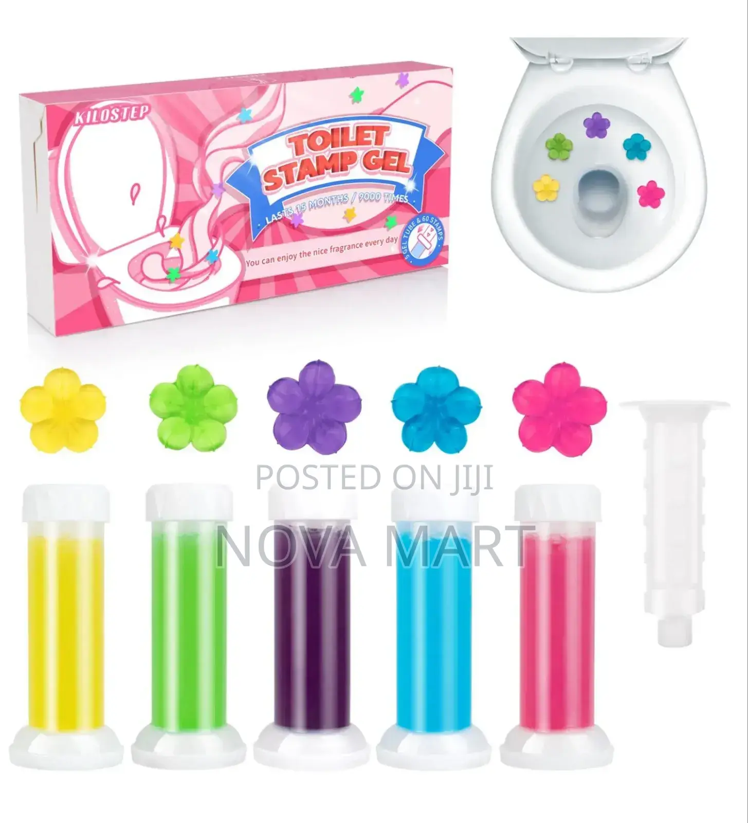 Toilet Cleaning Gel Sticker