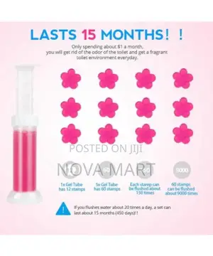 Toilet Cleaning Gel Sticker