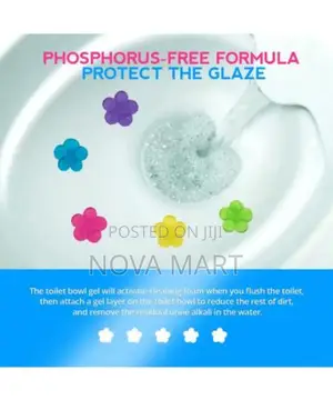 Toilet Cleaning Gel Sticker