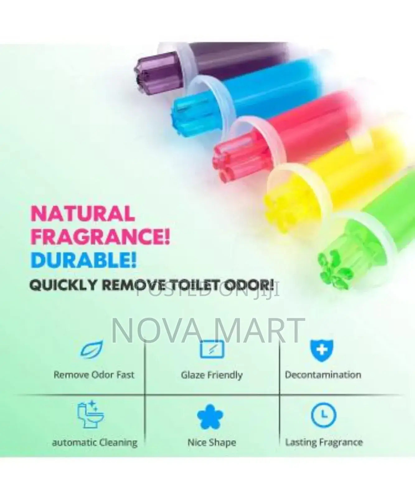 Toilet Cleaning Gel Sticker