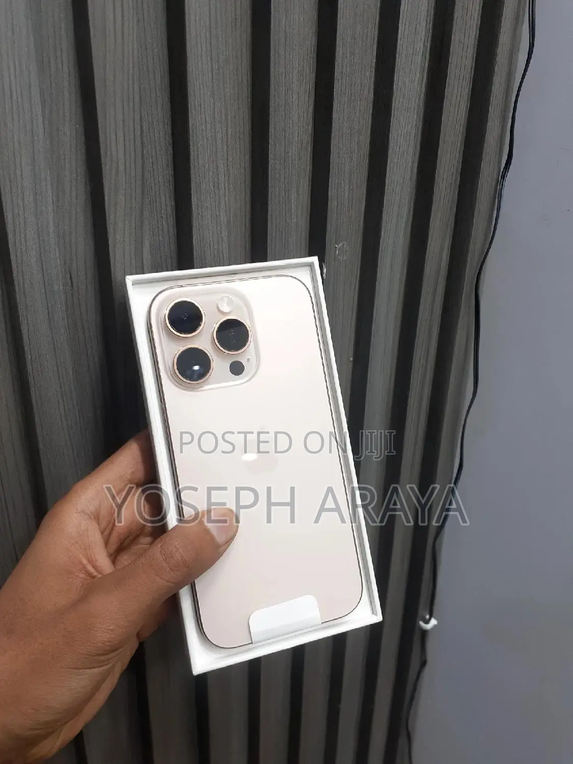 New Apple iPhone 16 Pro 256 GB Rose Gold