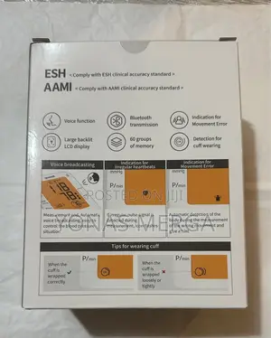 Bp Monitoring፺籂1 X Blood Pressure Monitor Heart Beat Meter