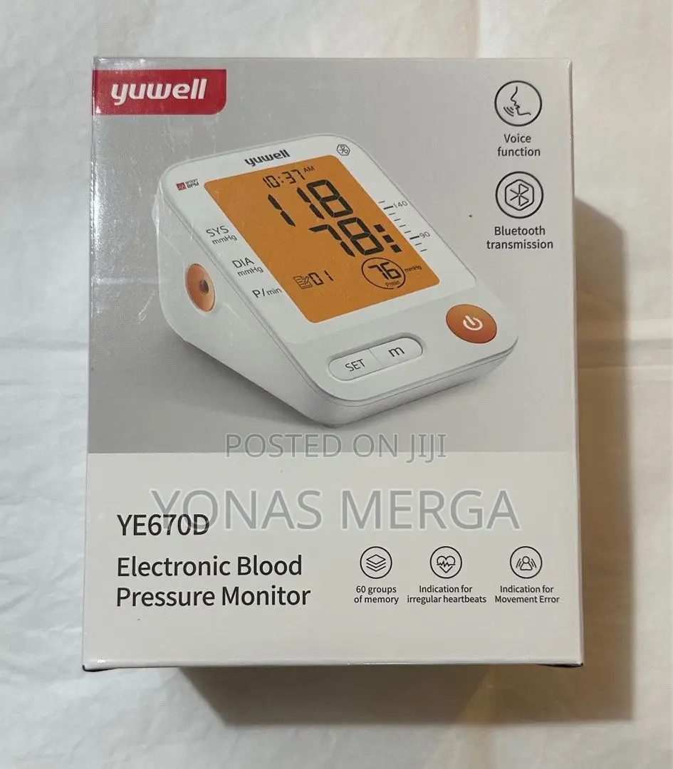 Bp Monitoring፺籂1 X Blood Pressure Monitor Heart Beat Meter