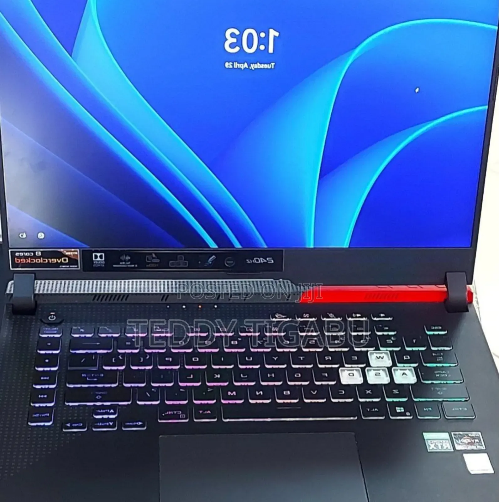 New Laptop Asus ROG Strix G15 16GB AMD Ryzen 7 SSD 1T