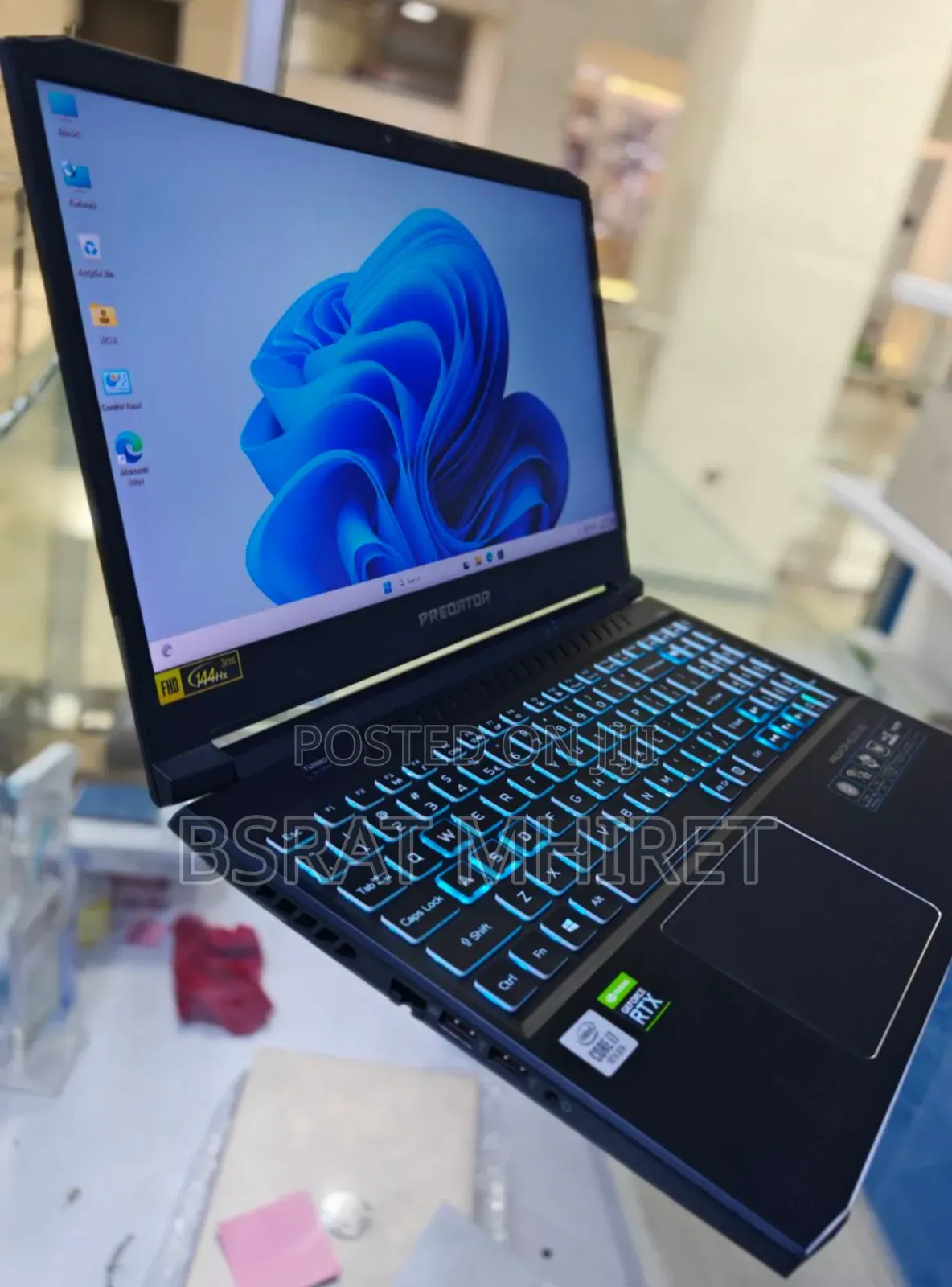 New Laptop Acer Predator Helios 300 16GB Intel Core I7 SSD 1T