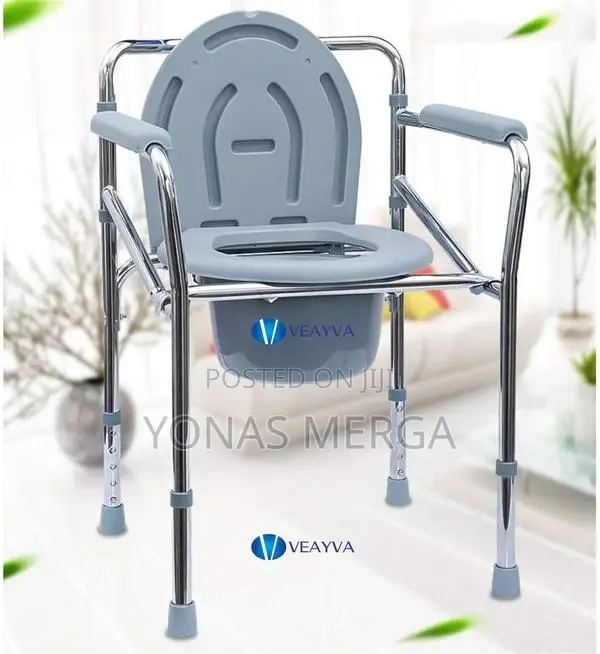 ለታካሚዎች መፀዳጃ ወንበር፶昌hopkin Folding Commode Steel𡾡፩toilet Char