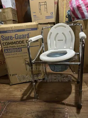 Bedside Commode Bucket፯晓toilet Chairßðfeatures Fold-Up Legs