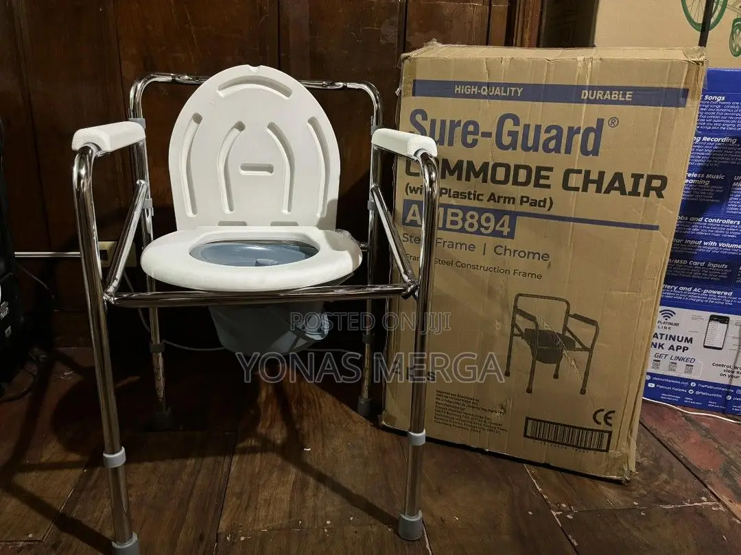 Bedside Commode Bucket፯晓toilet Chairßðfeatures Fold-Up Legs