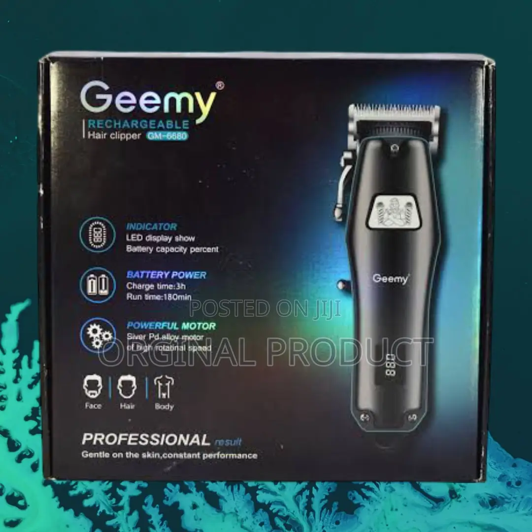The Perfect Grooming Gift: Geemy Gm-6680 Hair Clipper