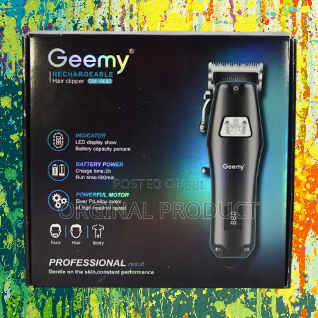 Top-Rated Hair Clipper: Geemy Gm-6680 Customer Favorite