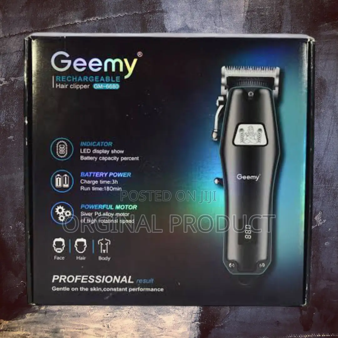 Affordable Hair Clipper: Geemy Gm-6680 Quality a Great Price