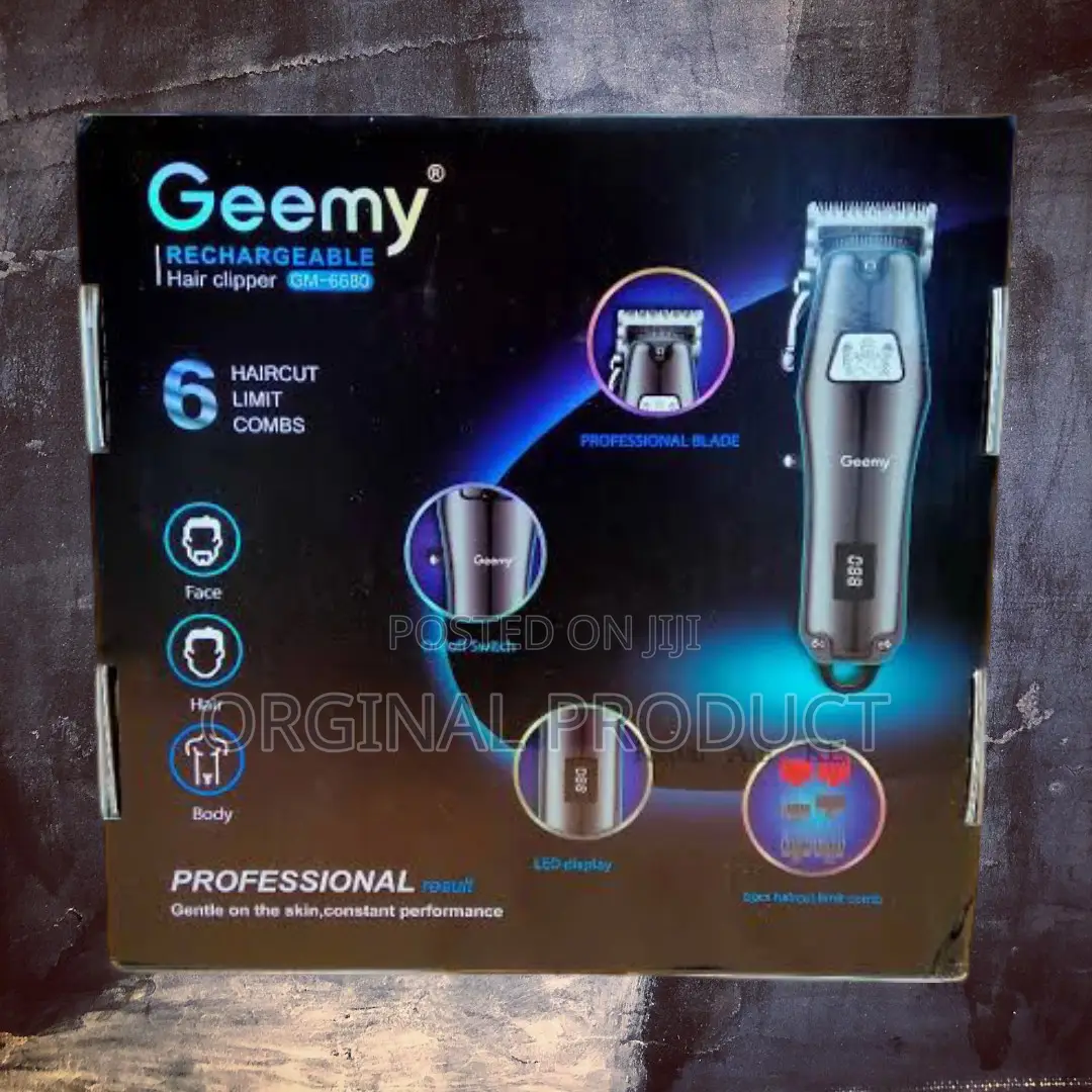 Geemy Gm-6680 Multi-Purpose Hair, Beard, Body Groomer