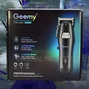 Photo - Geemy Gm-6680 Cordless Hair Clipper for Easy Grooming