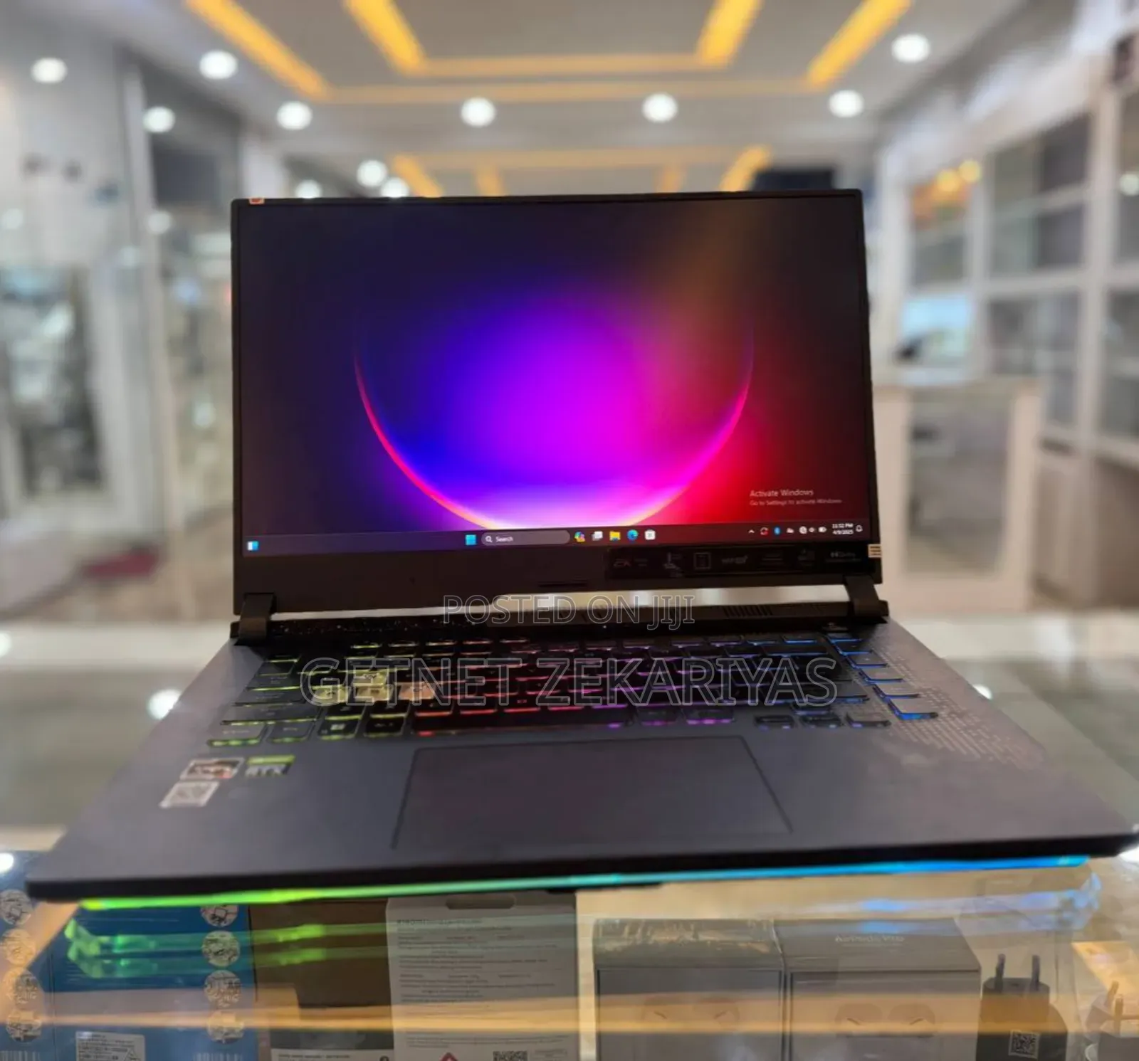 New Laptop Asus ROG Strix G15 16GB AMD Ryzen 9 SSD 512GB