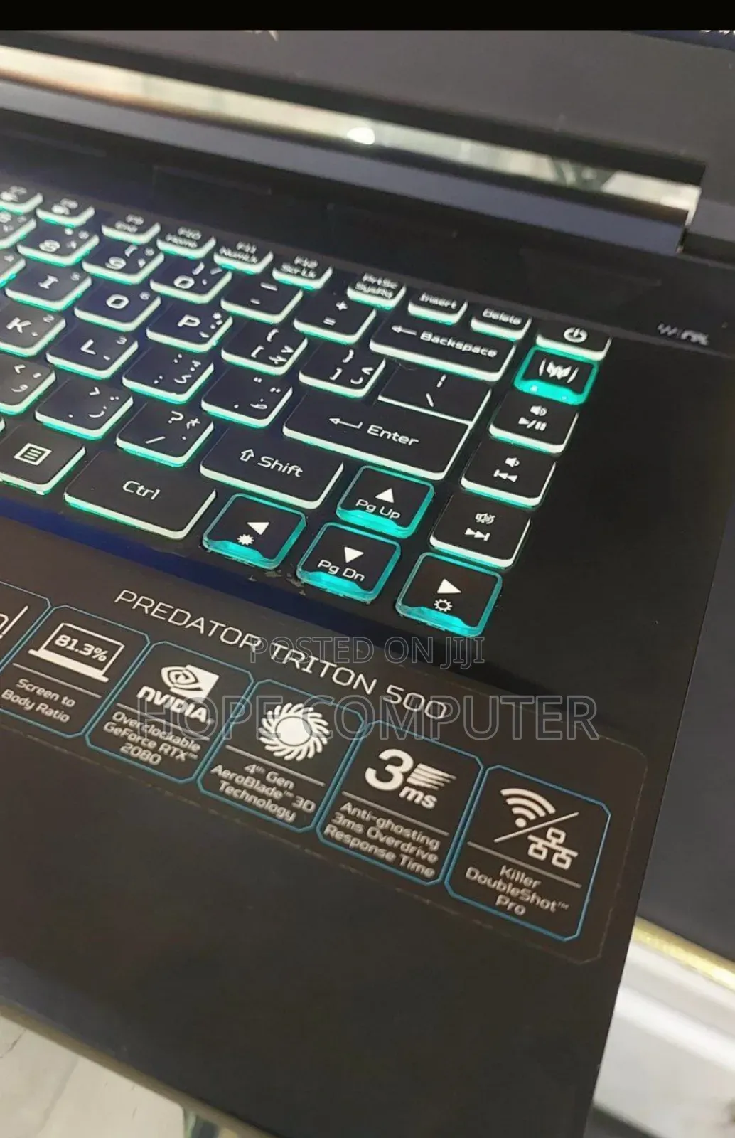 New Laptop Acer Predator Helios 300 16GB Intel Core I7 SSD 1T