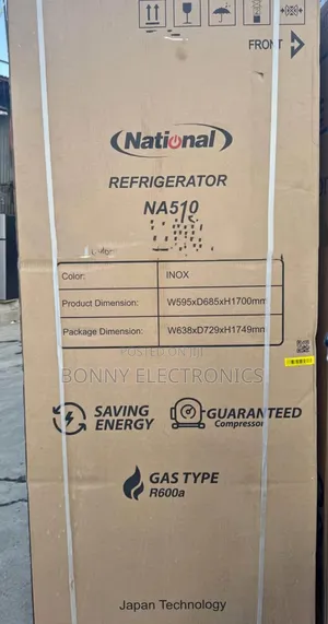 National Premium Fan System Refrigerator Model-510