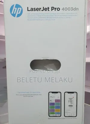 Hp Laser Jet Pro 4003dn Printer With Cartoon