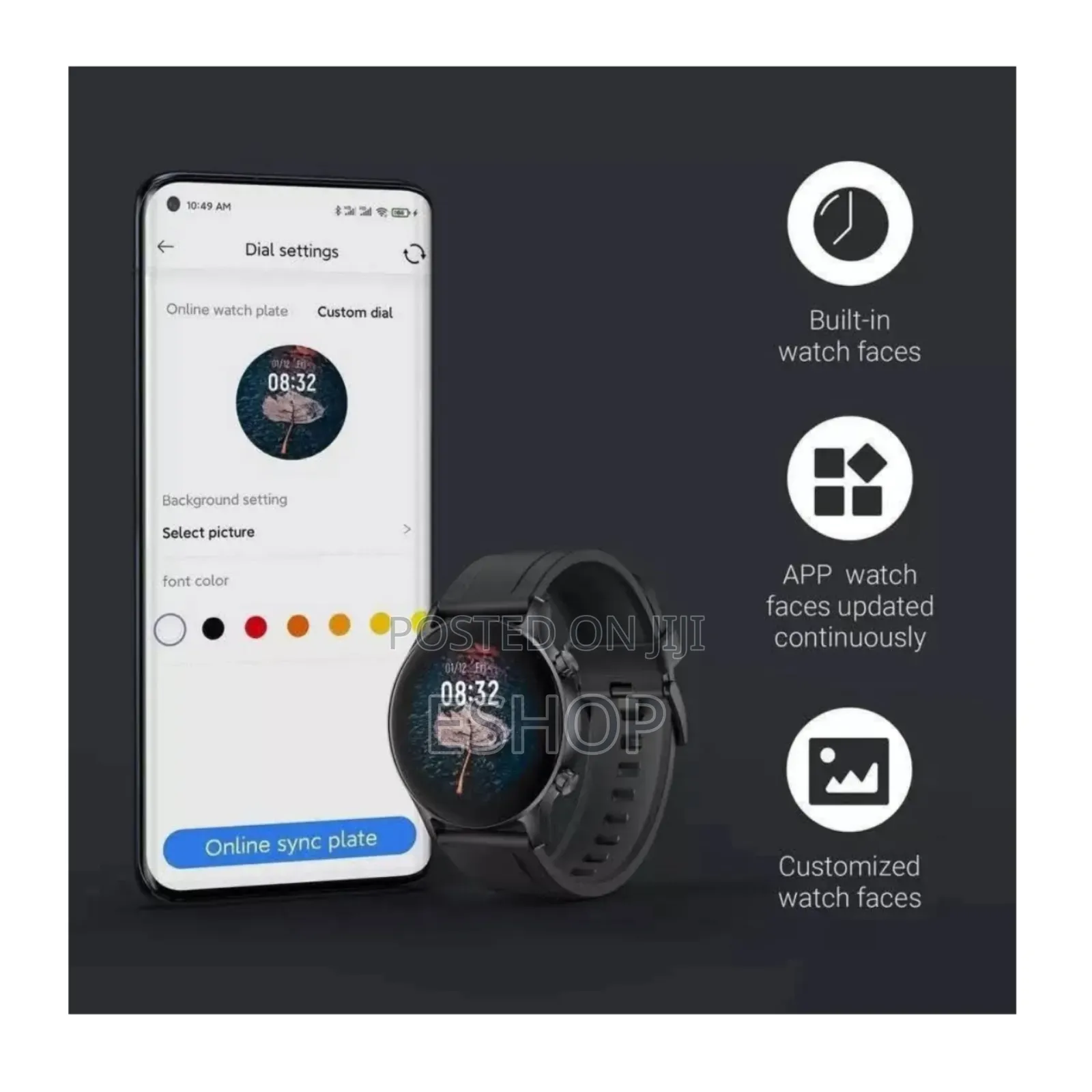 **Stay Active, Stay Healthy – Haylou Rs3 Smartwatch**