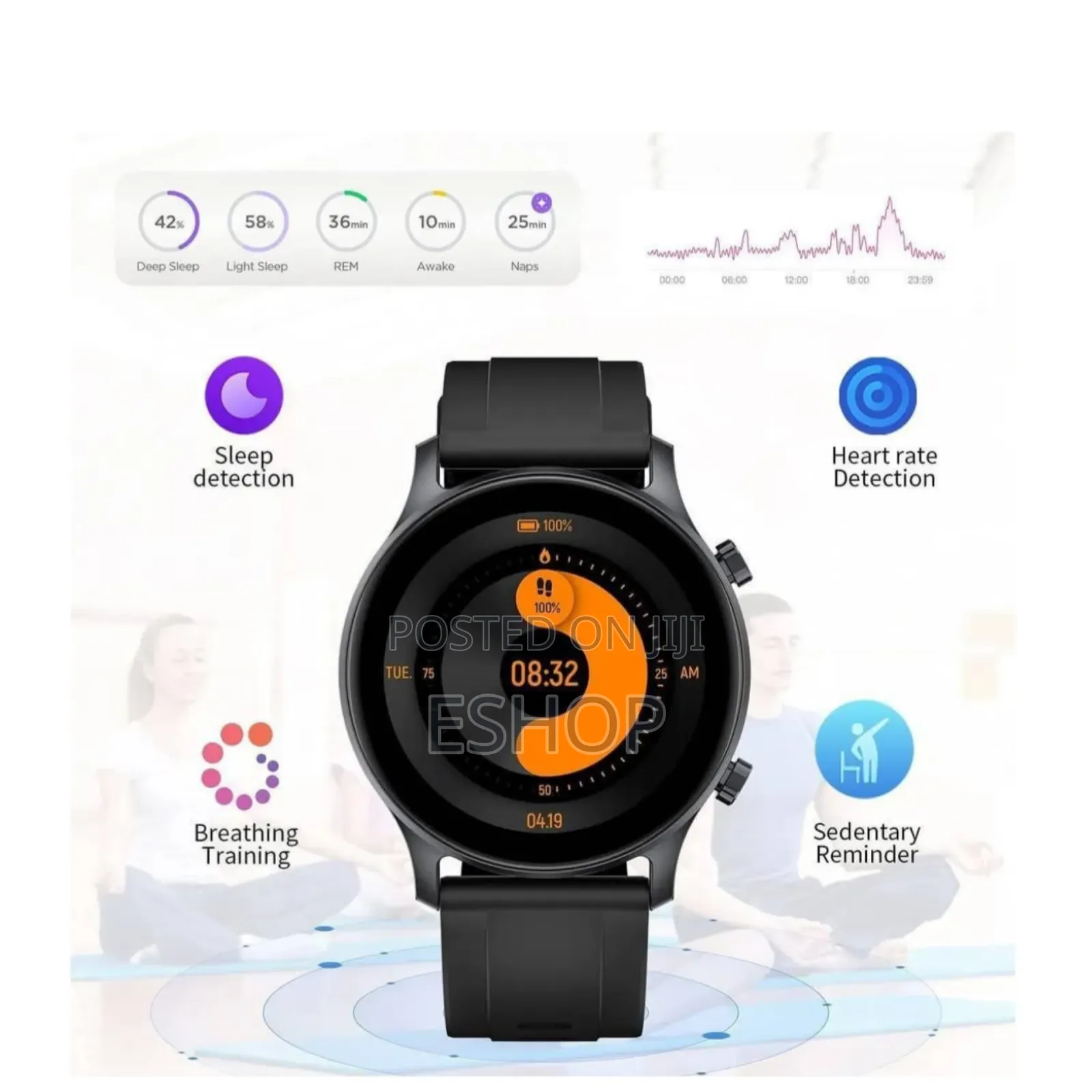 **Stay Active, Stay Healthy – Haylou Rs3 Smartwatch**