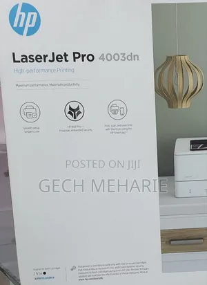 Hp Laser Jet Pro 4003dn Printer With Carto