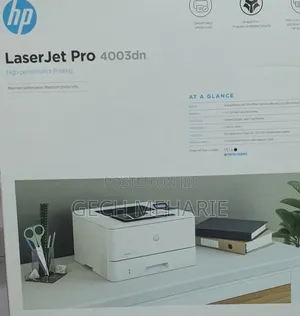 Hp Laser Jet Pro 4003dn Printer With Carto