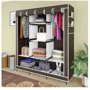 **"Breathable Mesh Wardrobe – Prevents Moisture"**