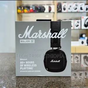Photo - Marshall Major Iv 80 Hours Wireless Headphones Black