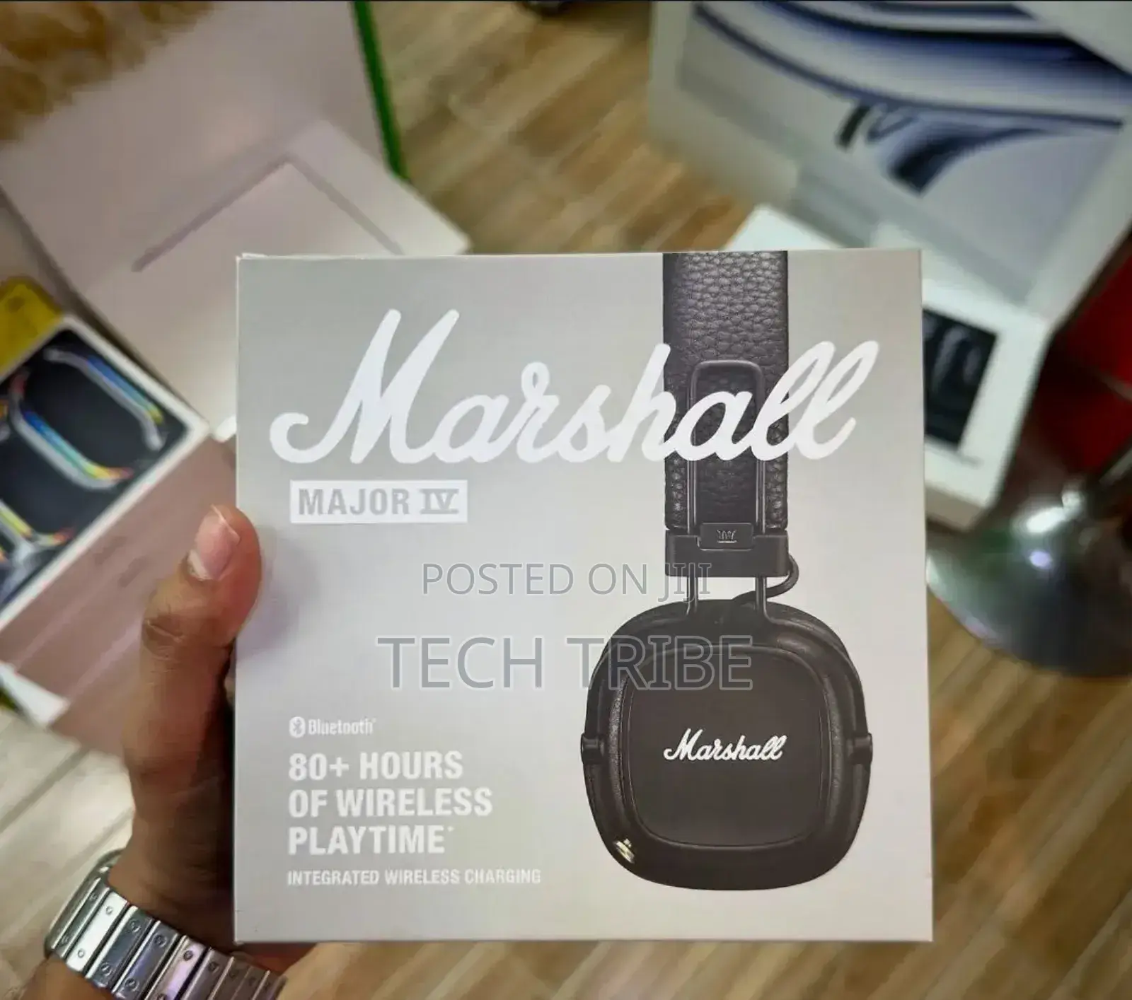 Marshall Major Iv 80 Hours Wireless Headphones Black