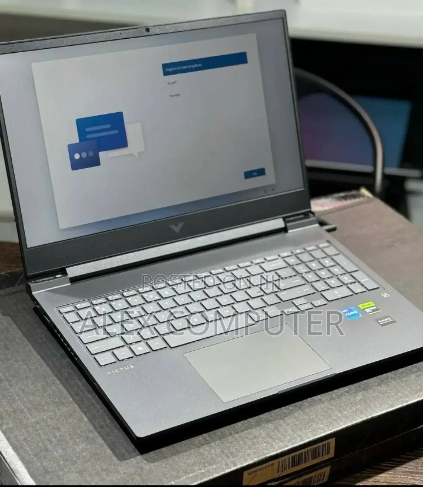 New Laptop HP Victus 15 16GB Intel Core I7 SSD 1T