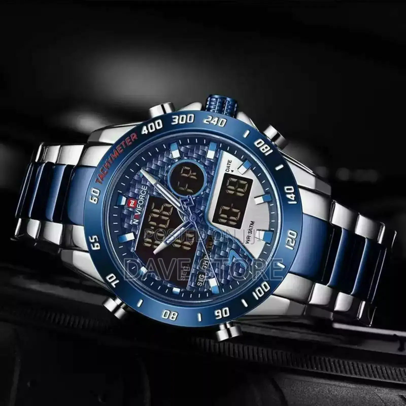 Navi Force Waterproof Luxury Men's Quartz Watch
