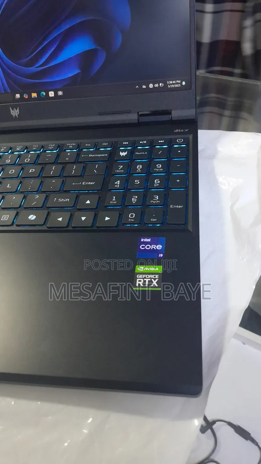 New Laptop Acer Predator Helios 16 16GB Intel Core I9 SSD 1T