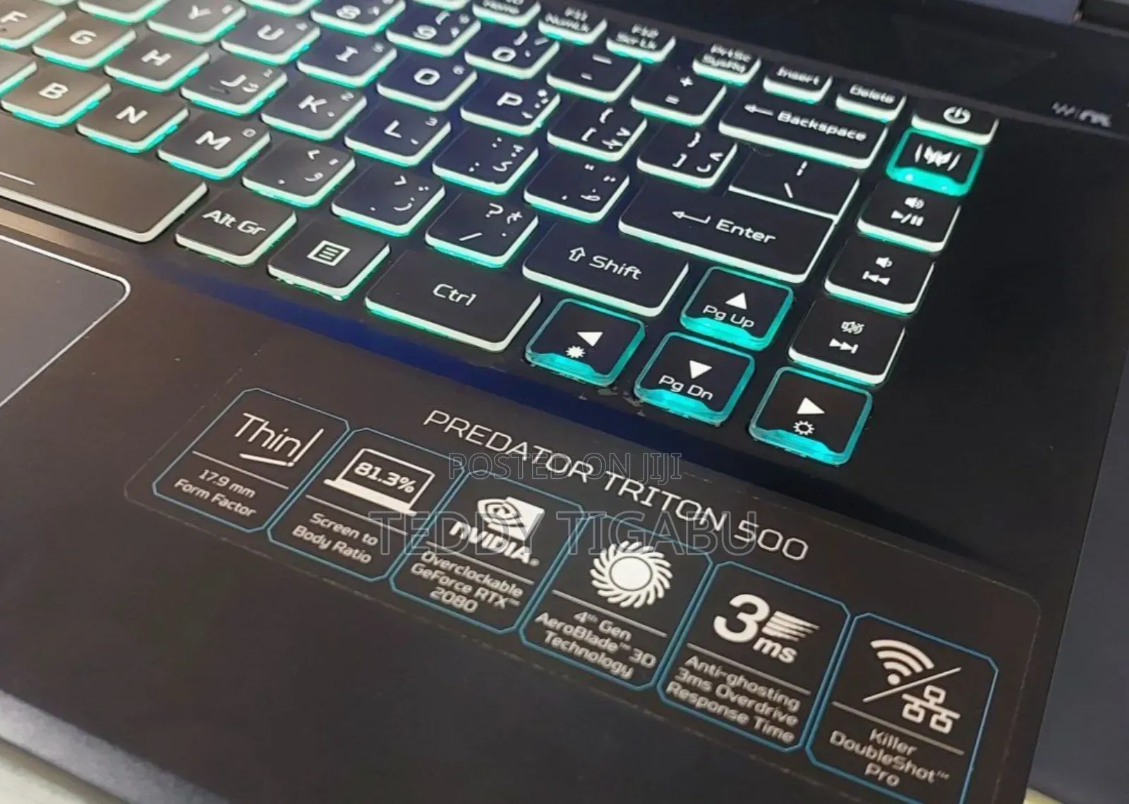 New Laptop Acer Predator Helios 300 16GB Intel Core I7 SSD 1T