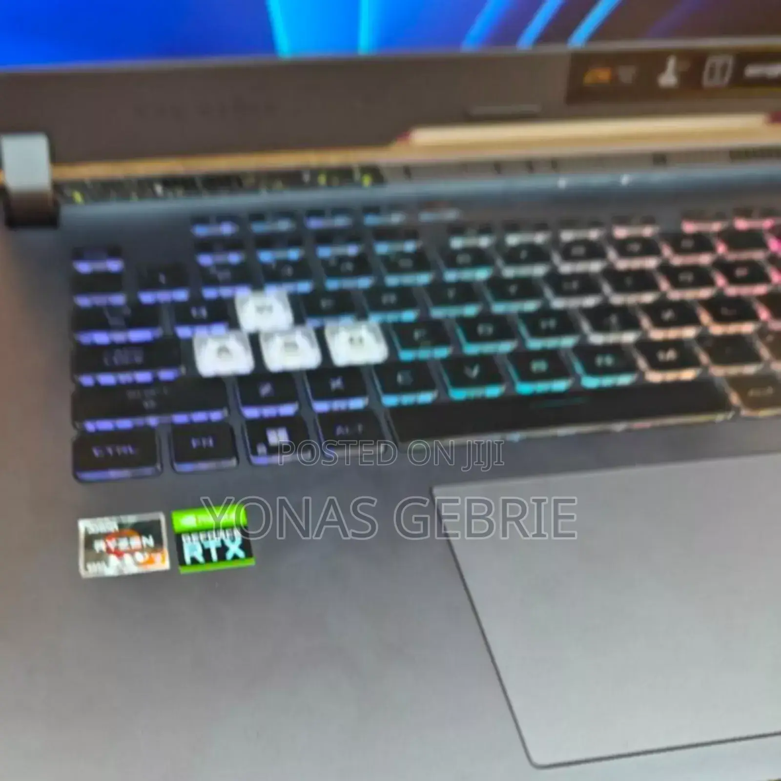 New Laptop Asus ROG Strix G15 16GB AMD Ryzen 9 SSD 512GB