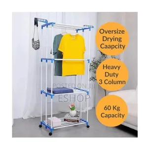 **Durable 4-Level Garment Airer – Ideal for Apartments**