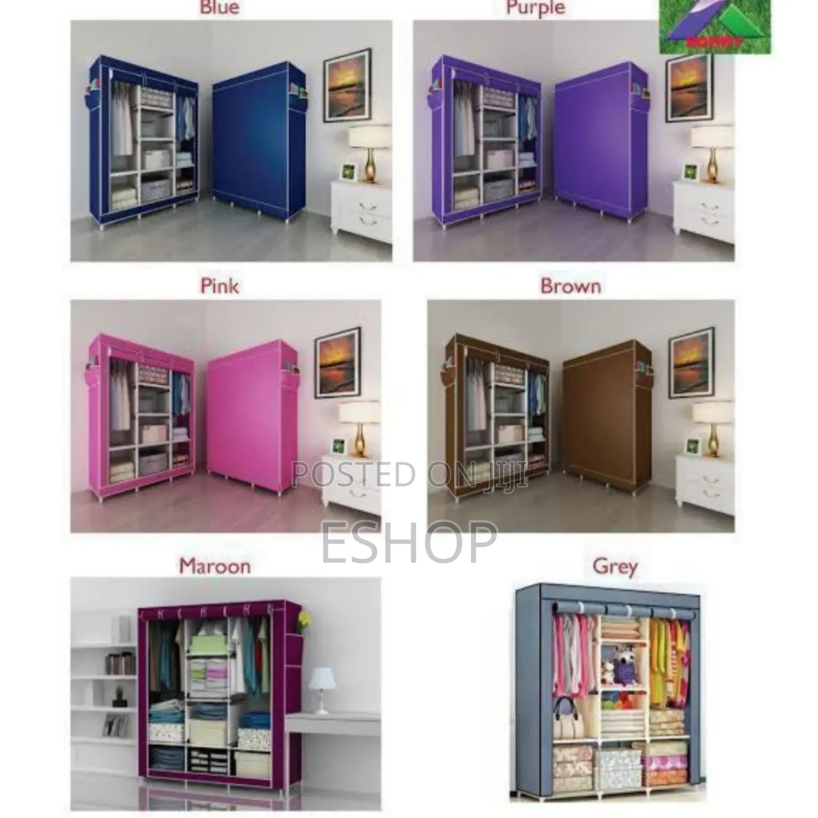 **"Fashionable Wardrobe – Matches Any Room Decor"**